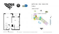 Unit 1500 floor plan